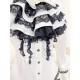 Little Dipper Point Collar Large Bell Sleeve Short and Long Blouse(6th Reservation/13 Colours/Full Payment Without Shipping)